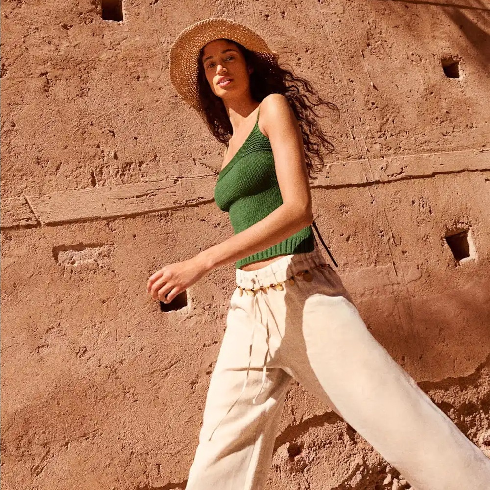 Reformation Olina Linen Pant